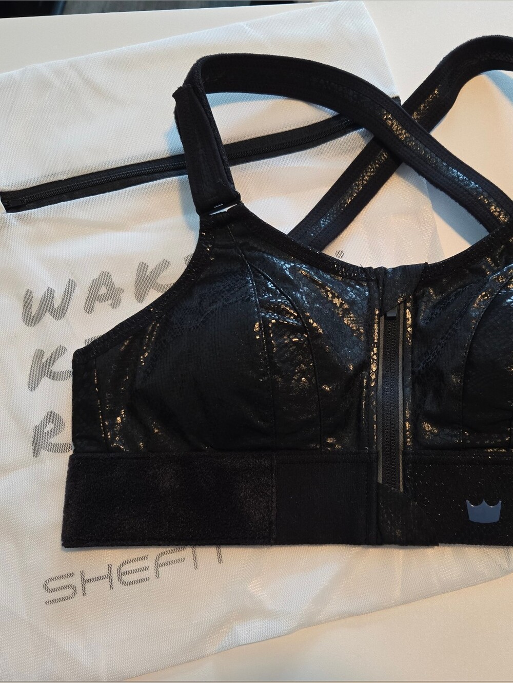 SHEFIT Ultimate Sports Bra - Black - Small - Picture 2 of 10